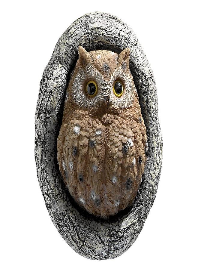 Design Toscano Design Toscano Knothole Owl Tree Sculpture  - Image 1