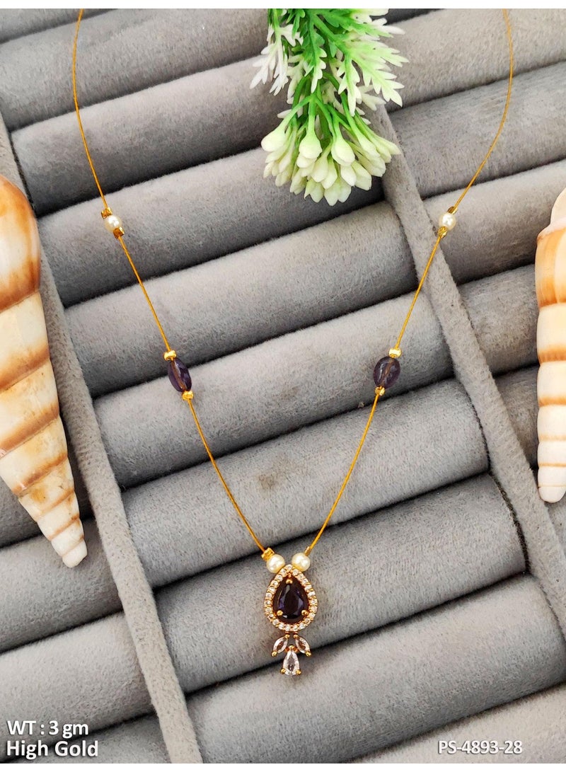 Gold-Tone Delicate Necklace