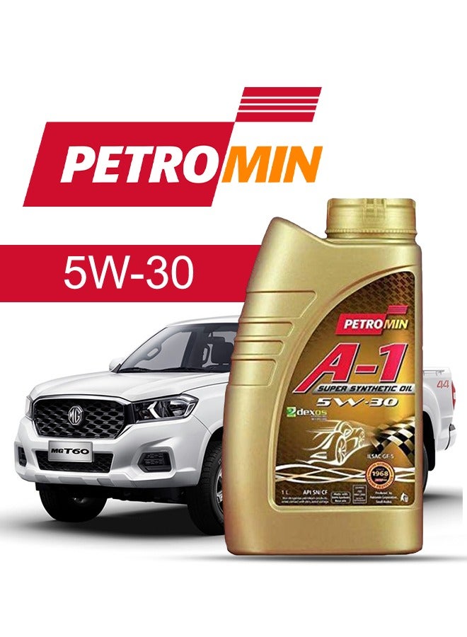 Petromin Engine Oil – For MG T  2024 - 2020, 6 Liter,  5w30 Petromin - With Engine Oil Filter - 2020 2021 2022 2023 2024
