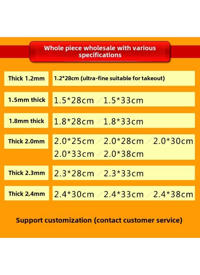 Generic Barbecue Stick Barbecue Stainless Steel 1 Stainless Steel Stick Mutton Skewers Barbecue 1 Commercial Barbecue Needle Takeaway Barbecue 1 Iron Stick-Color:Thick 1.40mm/length 28cm/extra Fine Style/5000 Pieces  - Image 4