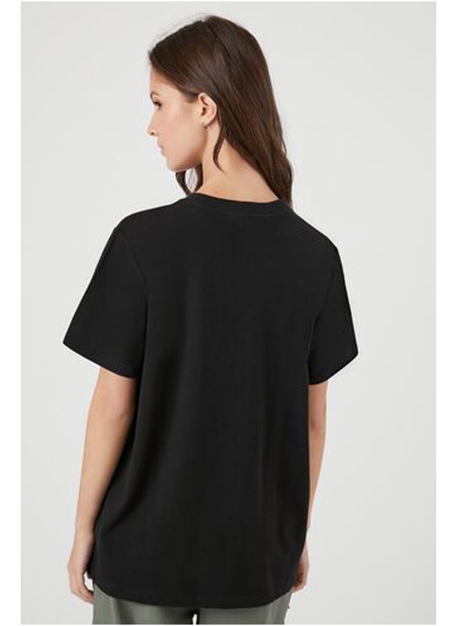 FOREVER 21 - Rhinestone Xoxo Graphic Tee - Image 1