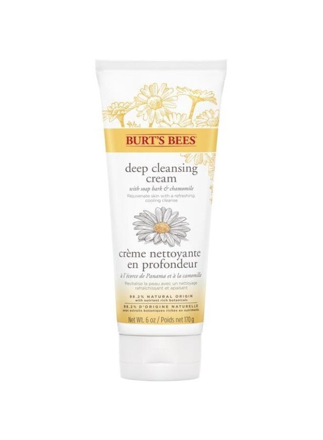 Burt's Bees Soap Bark & Chamomile Cleansing Cream | 170g - Image 1