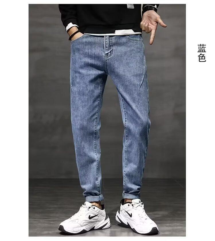 Unisex Classic Denim Jeans Loose Fit Daily Outdoor Wear - Image 3