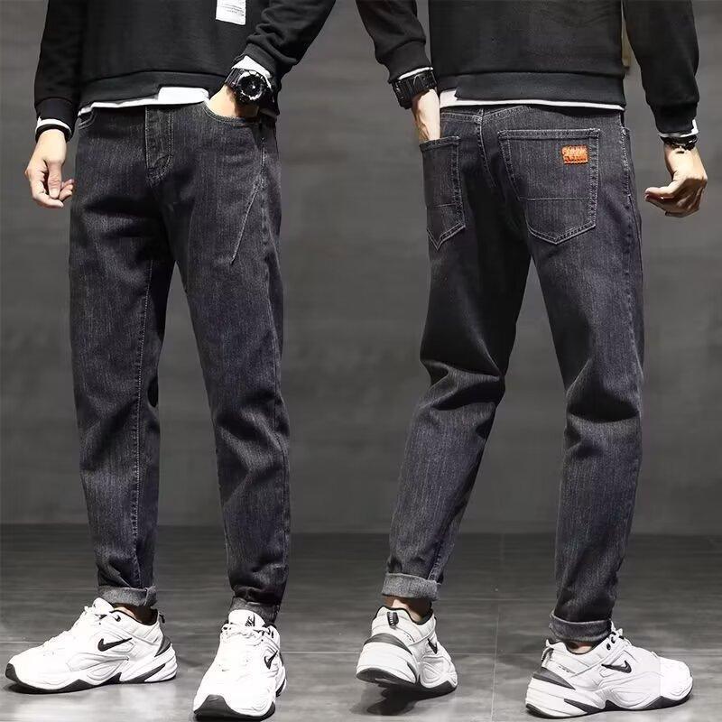 Unisex Classic Denim Jeans Loose Fit Daily Outdoor Wear - Image 1