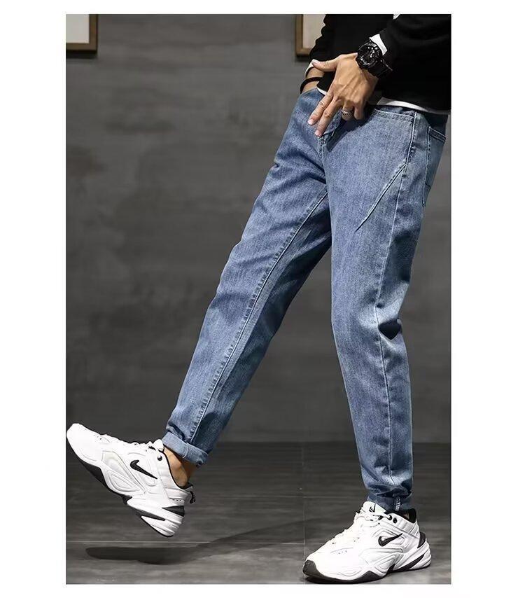 Unisex Classic Denim Jeans Loose Fit Daily Outdoor Wear - Image 4