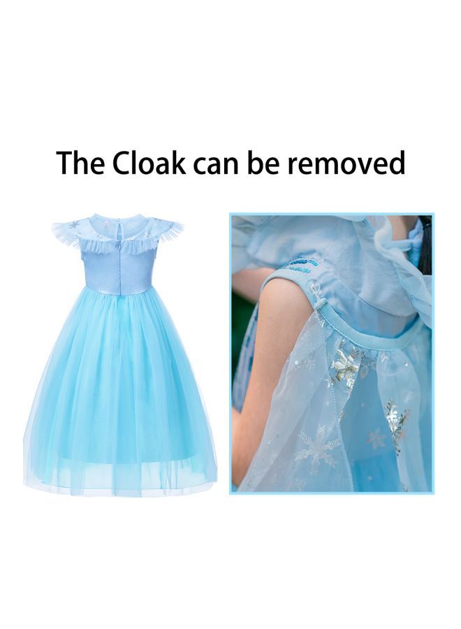 NIBEMINENT 6-Piece Snow Queen Costume Set 00001409-1 78centimeter - Image 4