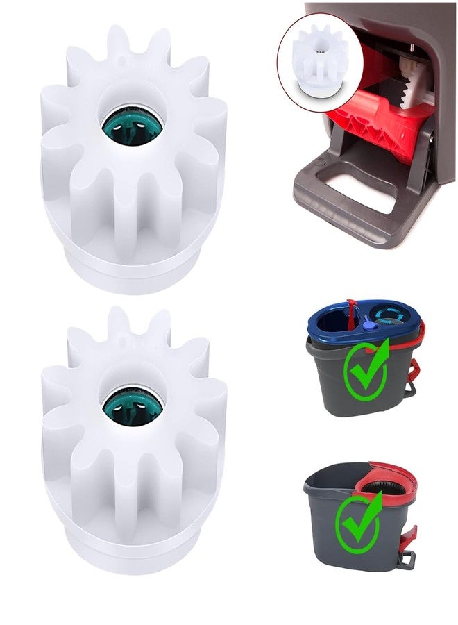 YWSHF YWSH 2 Pack Spin Mop Bucket Gear Easy Mop Pedal Broom Bearing Gears Repair Compatible with Ocedar Vilida, One Way Clutch Bearing Bucket Gear Sprockets for Spin Mop Buckets - Image 1