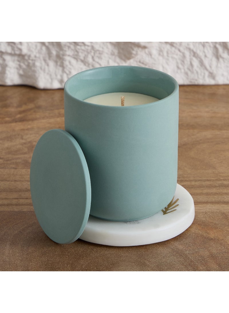 Home Box Roura Sublime Velvet Ceramic Glass Candle 250 g - Image 1