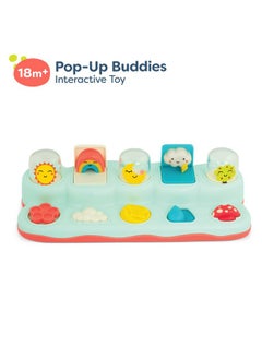 B. Toys - Pop-Up Buddies- Cause And Effect Play - Learning Toys For Babies - Interactive Toy With Sun, Rainbow, Star - 18 Months +  - Image 3