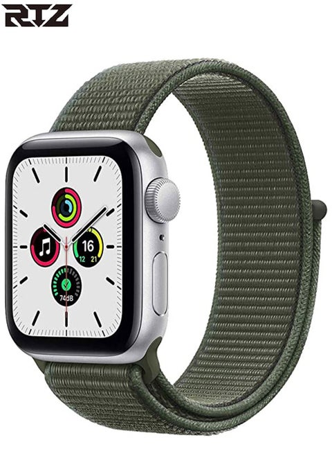 Replacement Nylon Straps For Apple Watch 42/44/45/49 mm Green