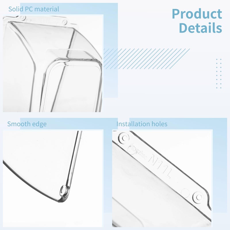 Flip Cap Waterproof Cover for Doorbell Keypad Clear Protective Accessory - Image 3