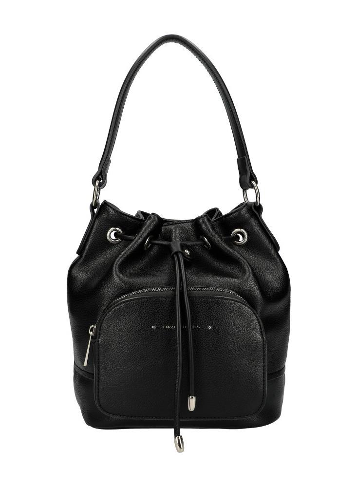 David Jones David Jones Women’s Large Capacity Shoulder Bags for Women Large Handbags Lightweight Bag, Large Capacity With Long Handle, Crossbody Shoulder Totes Stylish For Work, School & College Color BLACK - Image 1