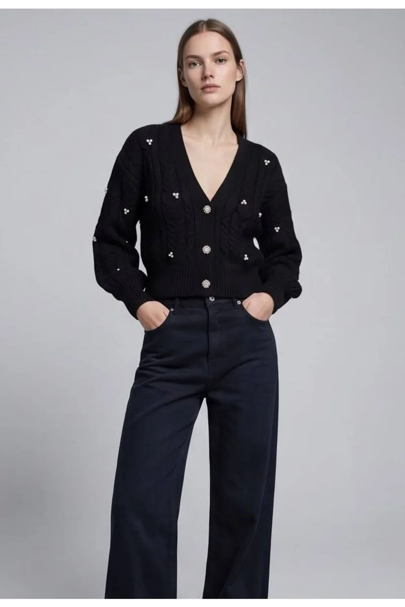 رايفان RYVAN Women's Knit Cardigan