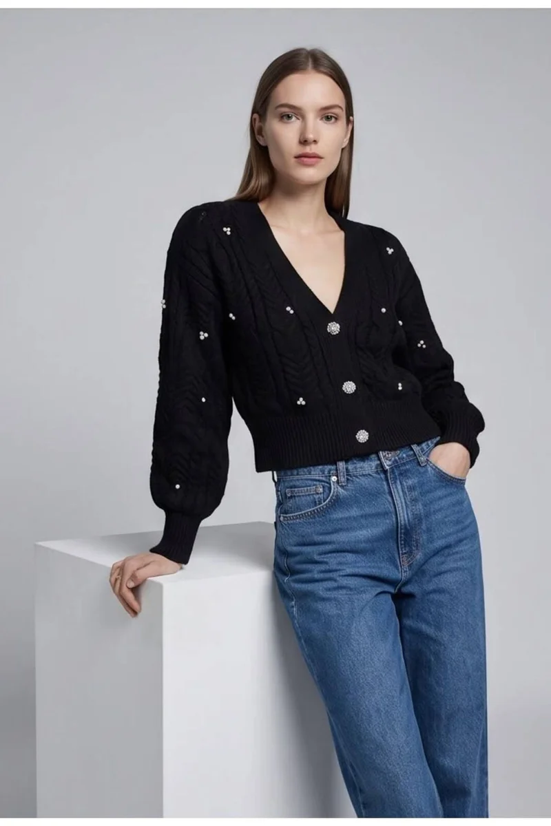 رايفان RYVAN Women's Knit Cardigan