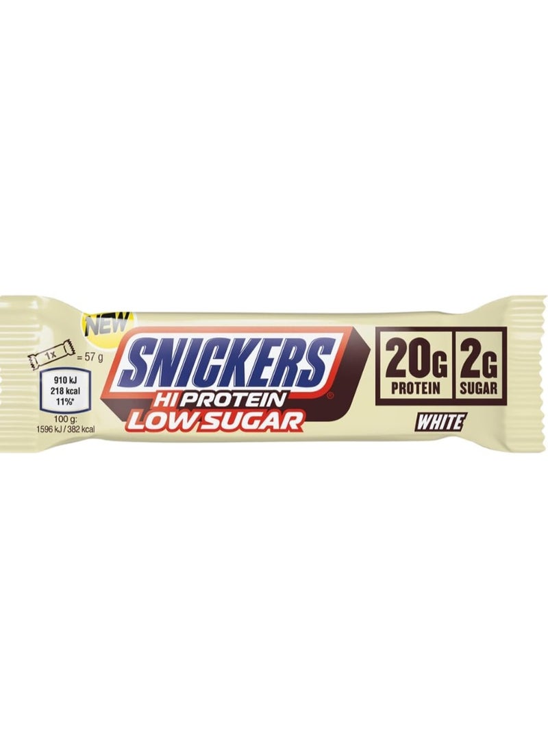 Snickers Protein  Bars - Low Sugar High Protein Bars- White Chocolate (Pack of 12) - Image 3