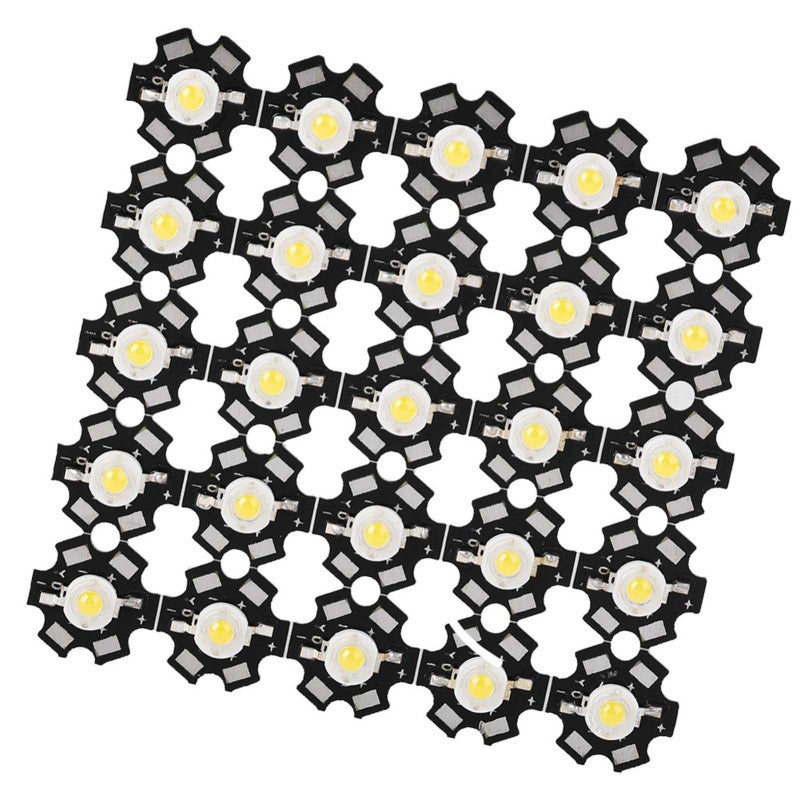 كرة ضوء LED: بيضاء مثبتة على لوحة، عالية السطوع، ركيزة ألومنيوم - لمبة ضوء موجهة منخفضة الاستهلاك، طويلة العمر للمرور، المناظر الطبيعية، والإضاءة الداخلية - Image 5