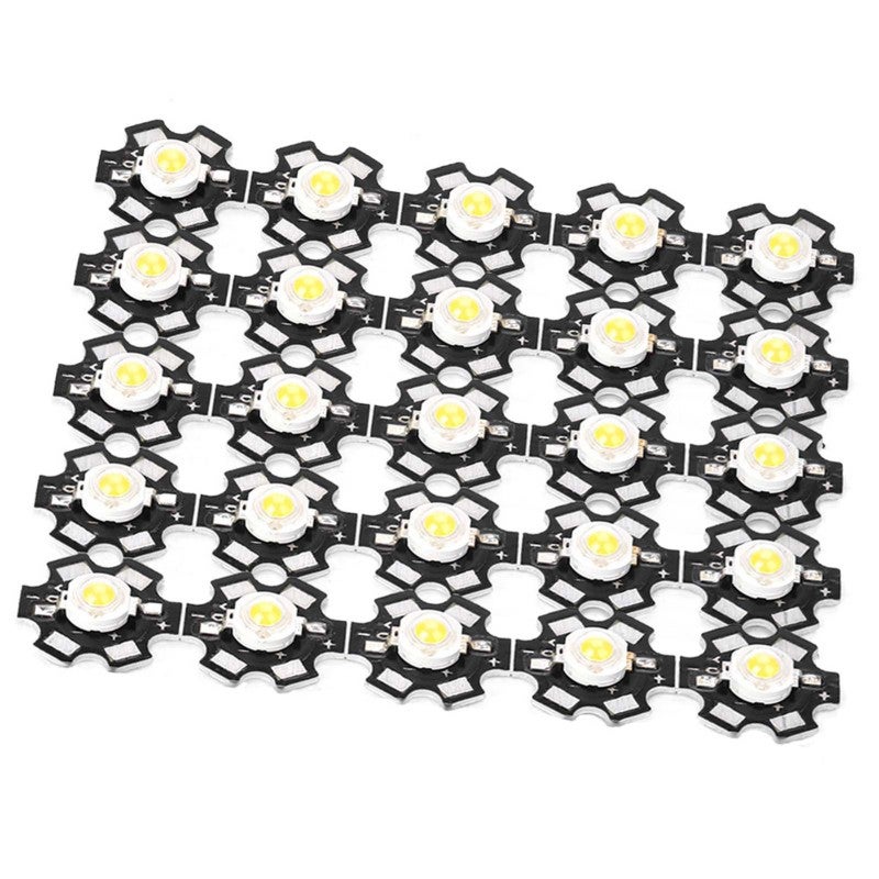 كرة ضوء LED: بيضاء مثبتة على لوحة، عالية السطوع، ركيزة ألومنيوم - لمبة ضوء موجهة منخفضة الاستهلاك، طويلة العمر للمرور، المناظر الطبيعية، والإضاءة الداخلية - Image 2