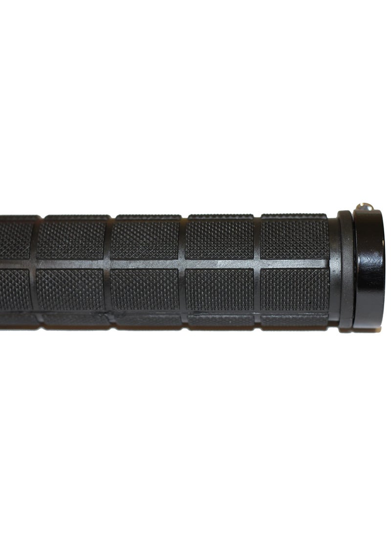 Generic Rubber Anti-Slip Handlebar Grips for MTB/BMX Mountain Bikes - Black 2 Pack Bicycle Accessories for Enhanced Comfort and Control - Image 4