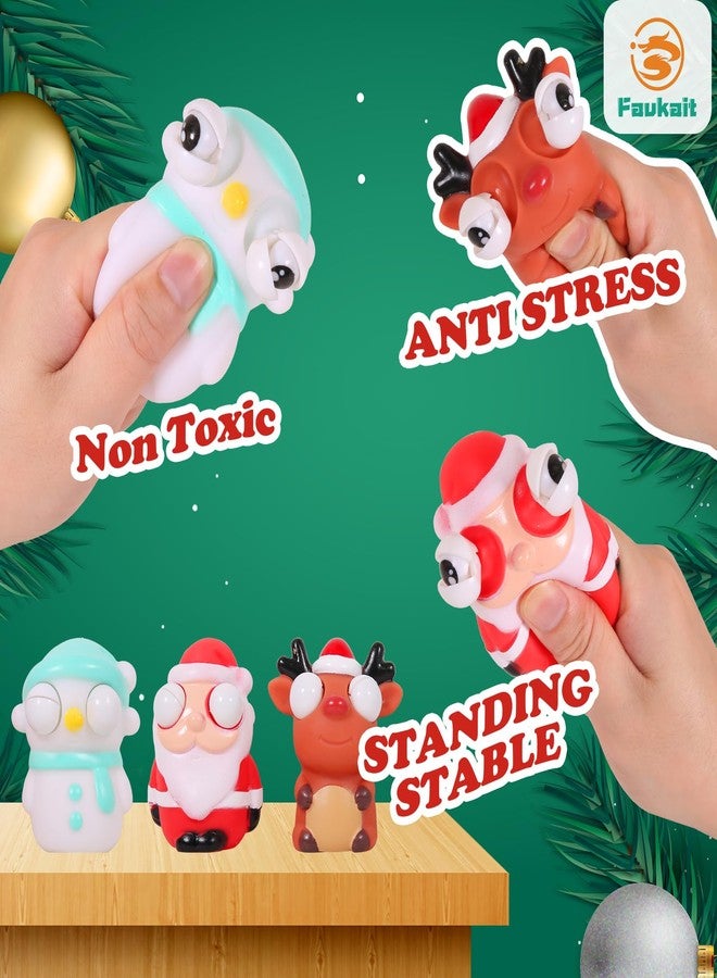FauKait 3 Pack Christmas Squeeze Spit Bubble Toys for Kids Boys Girls Toddlers Christmas Stocking Stuffers Party Favors Gifts - Image 3