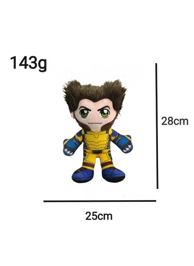 New DOGPOOL plush Wolverine toys, plush dolls around the movie Wolverine dolls give gifts to fans and friends (25cm) - Image 2