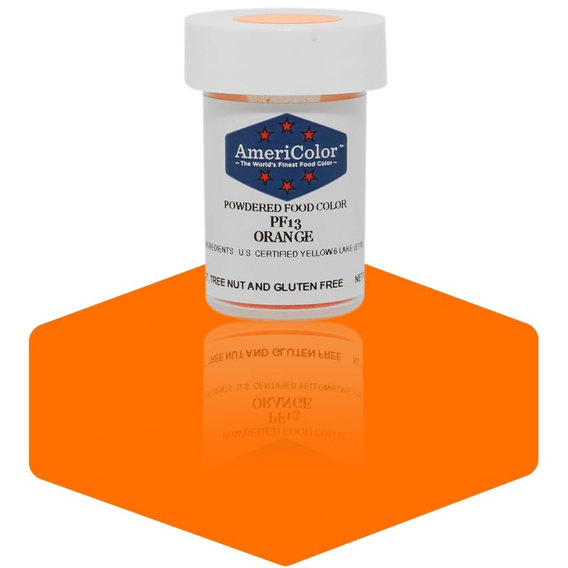Americolor Powder Food Color 3gm Orange - Image 3