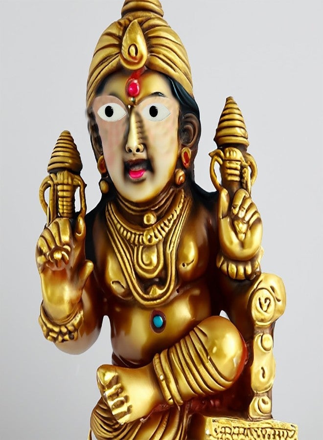 UROOH Divine Eyes for Laddu Gopal, Krishna, Ganesh, Laxmi Idols, 10 Pairs (20 Pieces), Size 5, White and Black, with Glue - Image 2