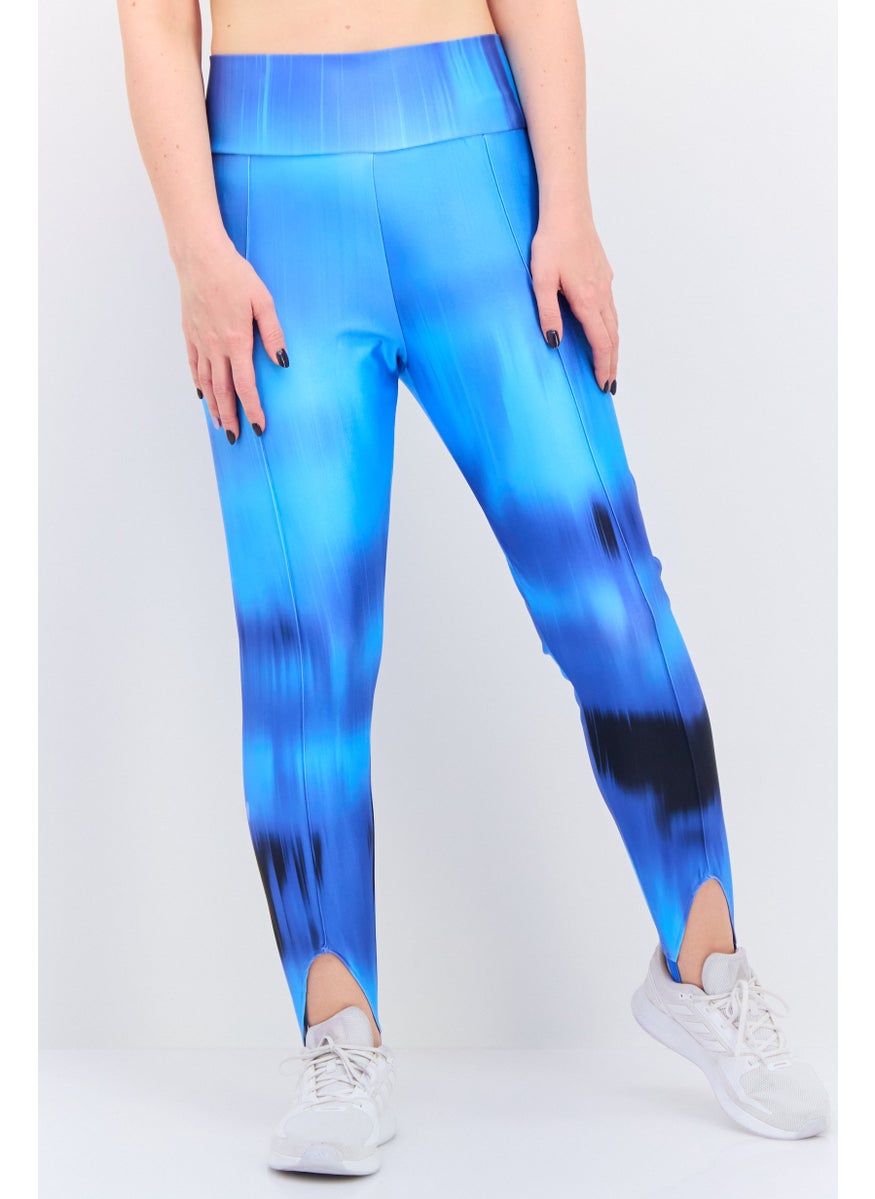 adidas Originals Women Sportswear Fit Training Tights, Blue  - Image 1