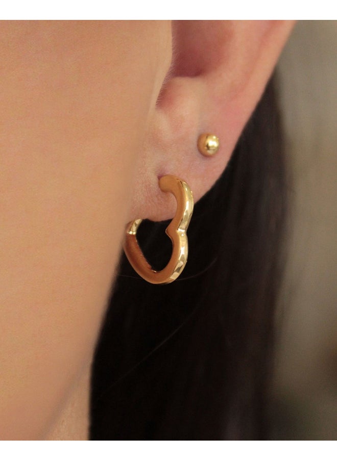 Urban Jewel Heartbeat Earrings  - Image 3