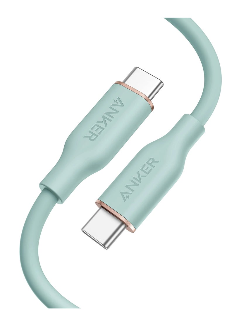 Anker USB-C to USB-C Cable 240W 3ft, USB 2.0 Type C Charging Cable Fast Charge for MacBook Pro 2020, iPad Pro 2020, iPad Air 4, iPad Mini 6, Galaxy S21, Pixel, Switch - - Image 1