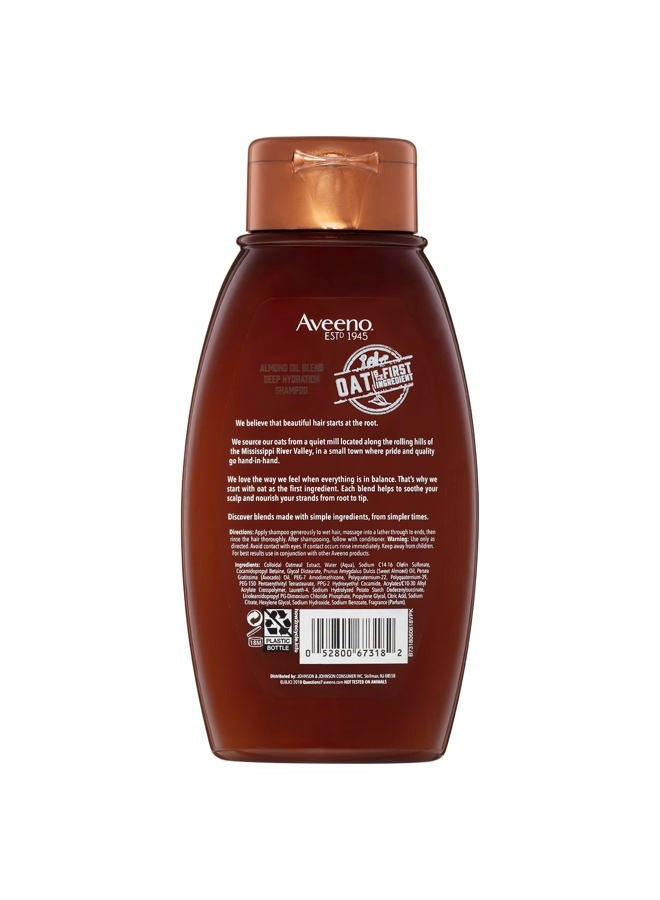 Aveeno Almond Oil Blend Sulfate-Free Shampoo with Avocado Oil for Intense Hydration, Deep Moisturizing Shampoo for Thick, Curly, Frizzy or Coarse Hair, Paraben & Dye-Free, 12 Fl Oz - Image 2