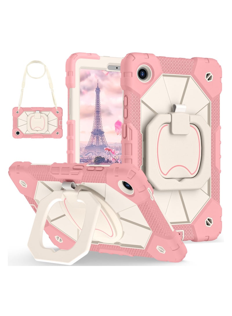 general Compatible with Lenovo Tab One 8.7-inch / K9 TB305FU Rotating Kids' Bracelet Stand Full-Coverage Shockproof Case Precision Fit Fun Protection