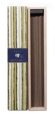 nippon kodo Kayuragi Incense Set of 3 Scents (Sandalwood, Aloeswood and Japanese Cypress) 40 Sticks in Each Scent - Image 2