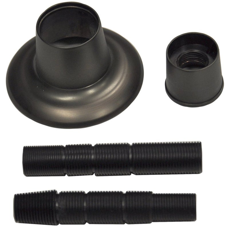 DANCO Universal Adjustable Tub and Shower Handle Flange Universal Oil Rubbed Bronze 1Kit 10314