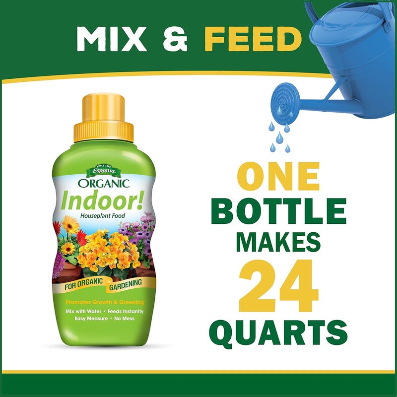 Espoma Company INPF8 Organic Indoor Plant Food, 8 oz - Image 3