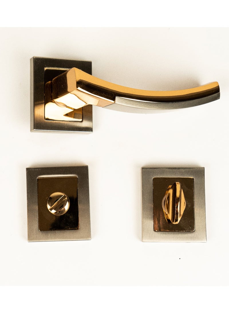 Siag Urve Rosetta Bathroom Door Handle - Image 2