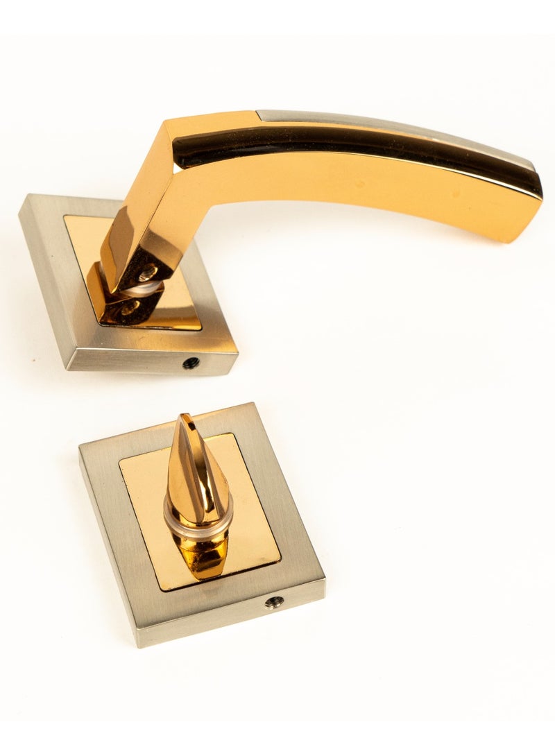 Siag Urve Rosetta Bathroom Door Handle - Image 3