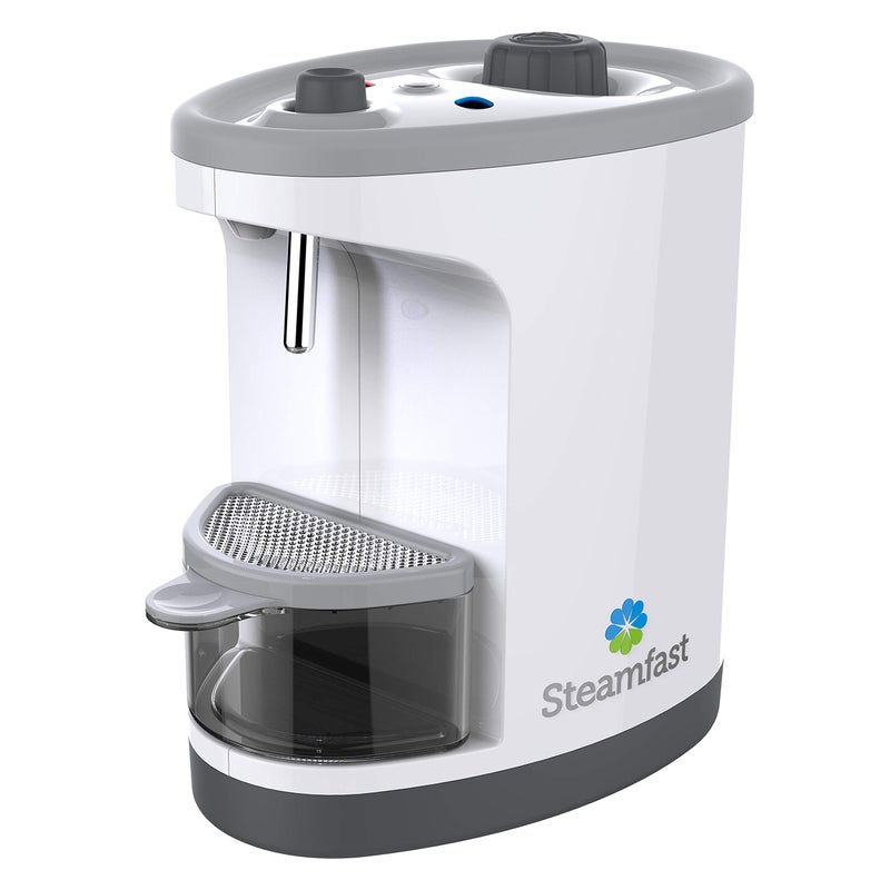 Steamfast منظف المجوهرات بالبخار Steamfast SF-1000 JULE، إضاءة LED، خالي من المواد الكيميائية، وقت تشغيل 15 دقيقة، أبيض - Image 1