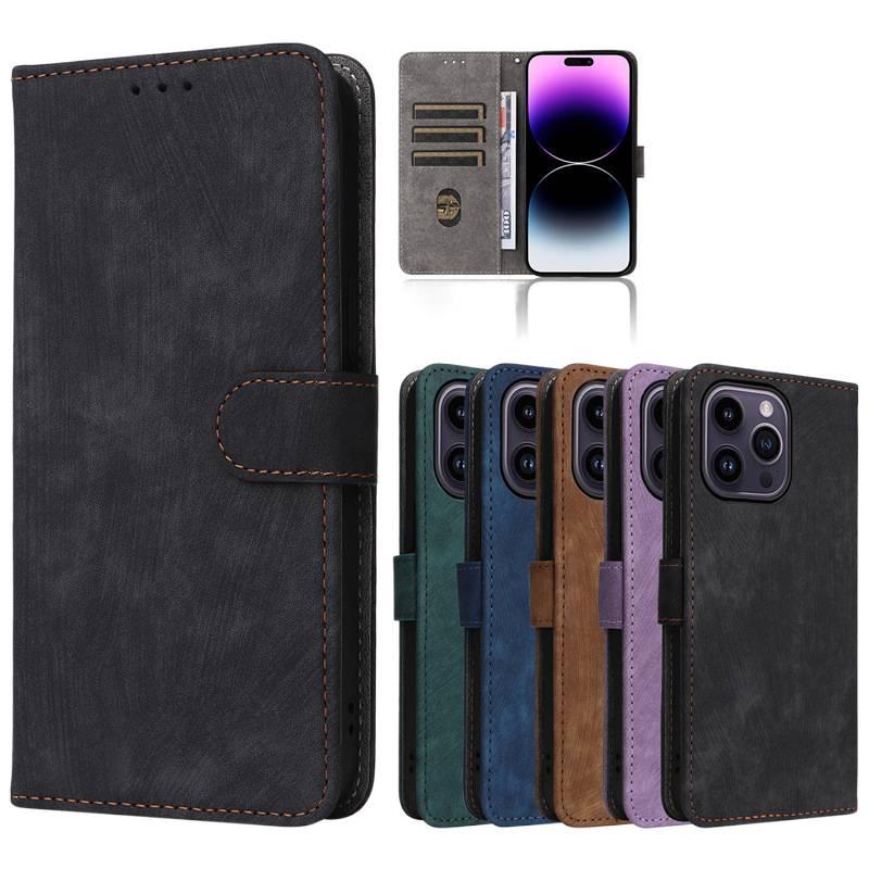 غطاء واقي | TPU | مقاوم للصدمات لـ iPhone 15 / 15 Plus / 15 Pro / 15 Pro Max | حامل بطاقات | حامل قائم - Image 2