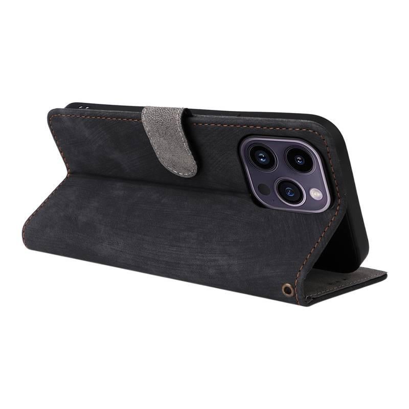 غطاء واقي | TPU | مقاوم للصدمات لـ iPhone 15 / 15 Plus / 15 Pro / 15 Pro Max | حامل بطاقات | حامل قائم - Image 5