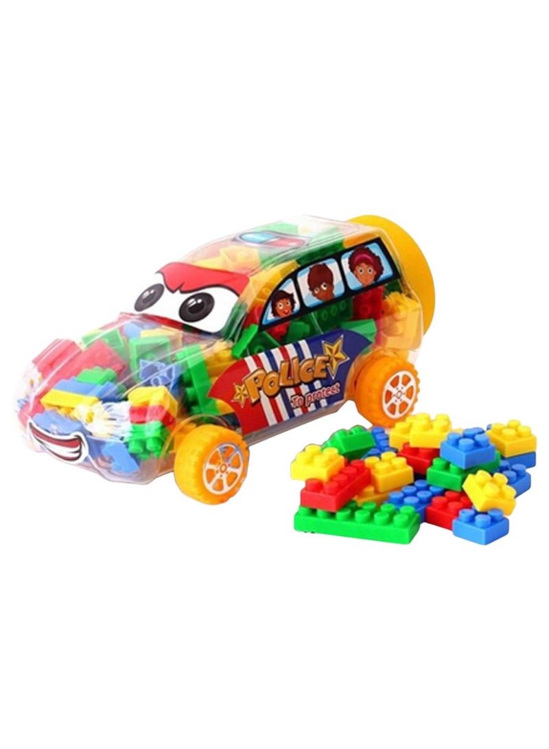 Building Blocks Set With Car Toy - Image 2