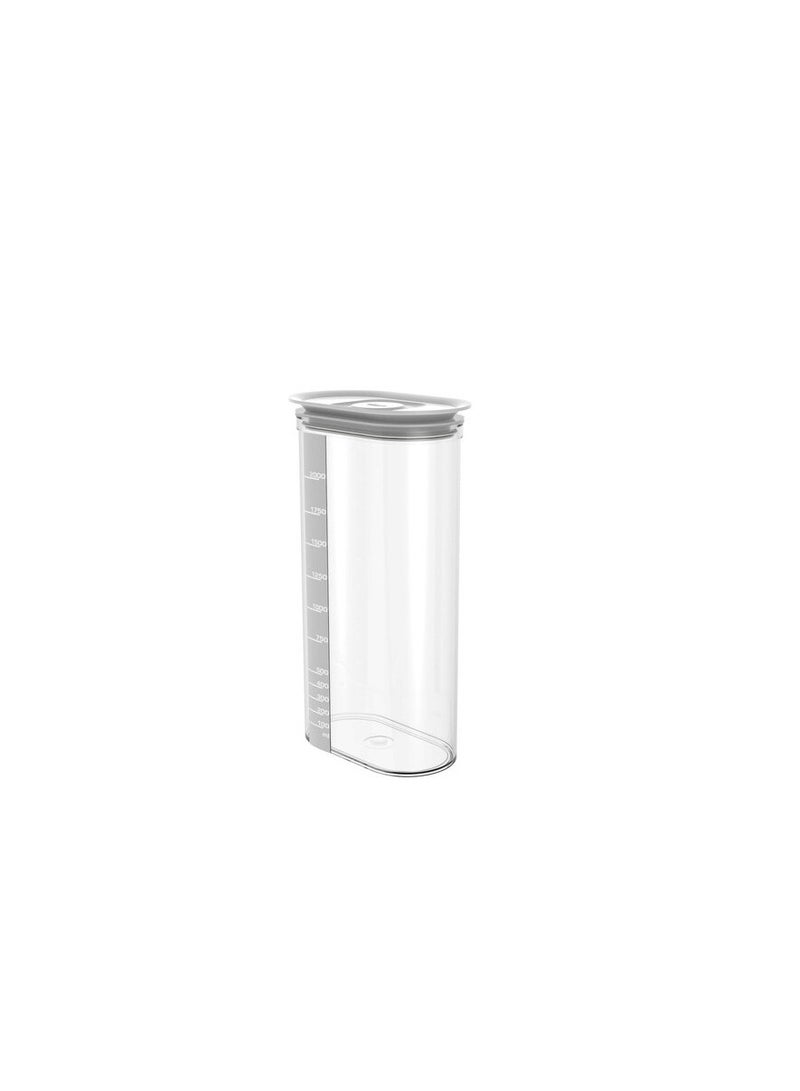 Biesse Plastic Oval airtight storage with graduated scale 2.250L - Image 2