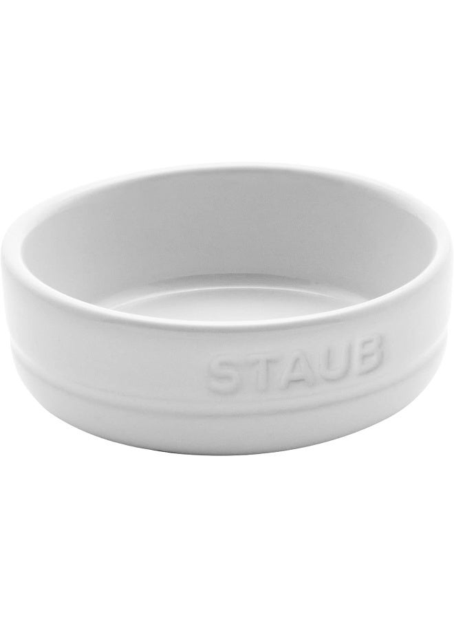 Staub Ceramic Dinnerware 4pc Condiment Dish Set White - Image 1