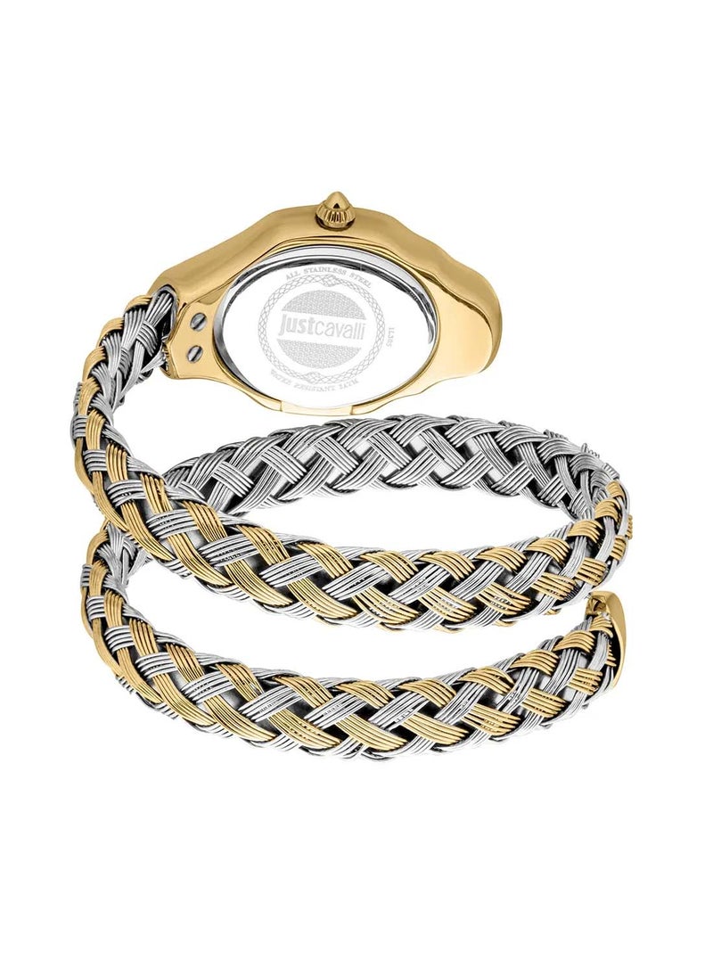 Just Cavalli - Women's Oval Shape Stainless Steel Wrist Watch JC1L305M0055 - 23 Mm - Image 1