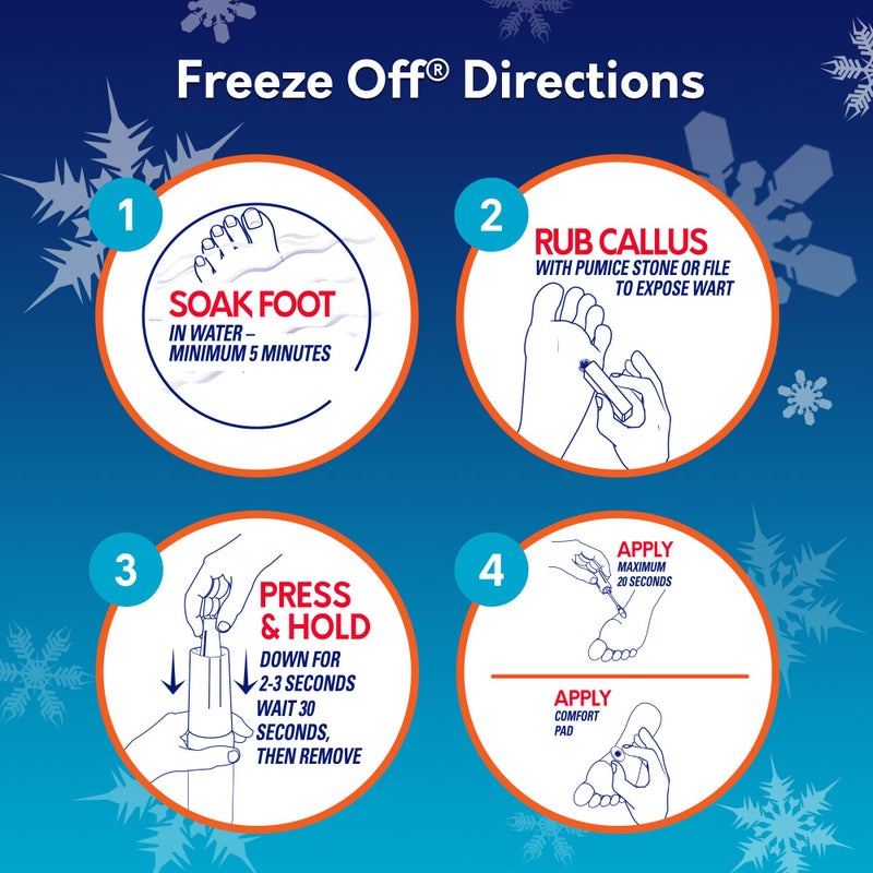 Compound W Freeze Off Plantar Wart Remover Kit, 8 Applications,1 Count (Pack of 1) - Image 5