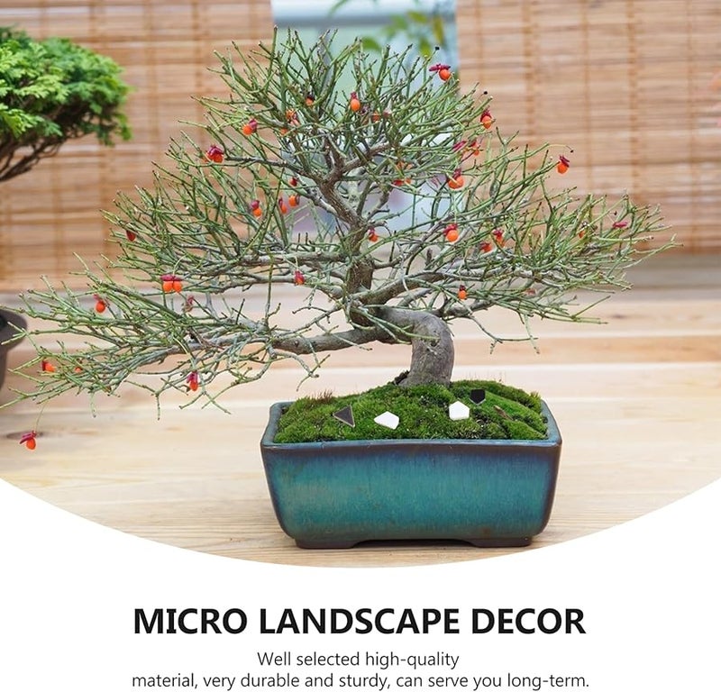 Black White Glazed Ceramic Mosaic Tiles Pieces 200g For DIY Crafts Home Decor - Image 3