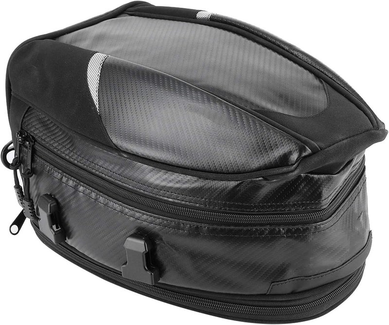woobles Motorbike Bag,Motorcycle Tail Saddle Bag Rear Storage Pack Waterproof for Helmet Luggage 18.5L - Image 2