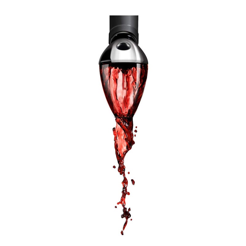 rabbit Rabbit Wine Aerator and Pourer 7Inch SilverBlackClear 