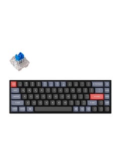 Keychron K6 Pro Wireless Custom Mechanical Keyboard, QMK/VIA Programmable Macro, Hot-Swappable Keychron K Pro Blue Switch Keyboard, 65% Layout RGB Backlit Office Keyboard for Mac Windows Linux  - Image 1