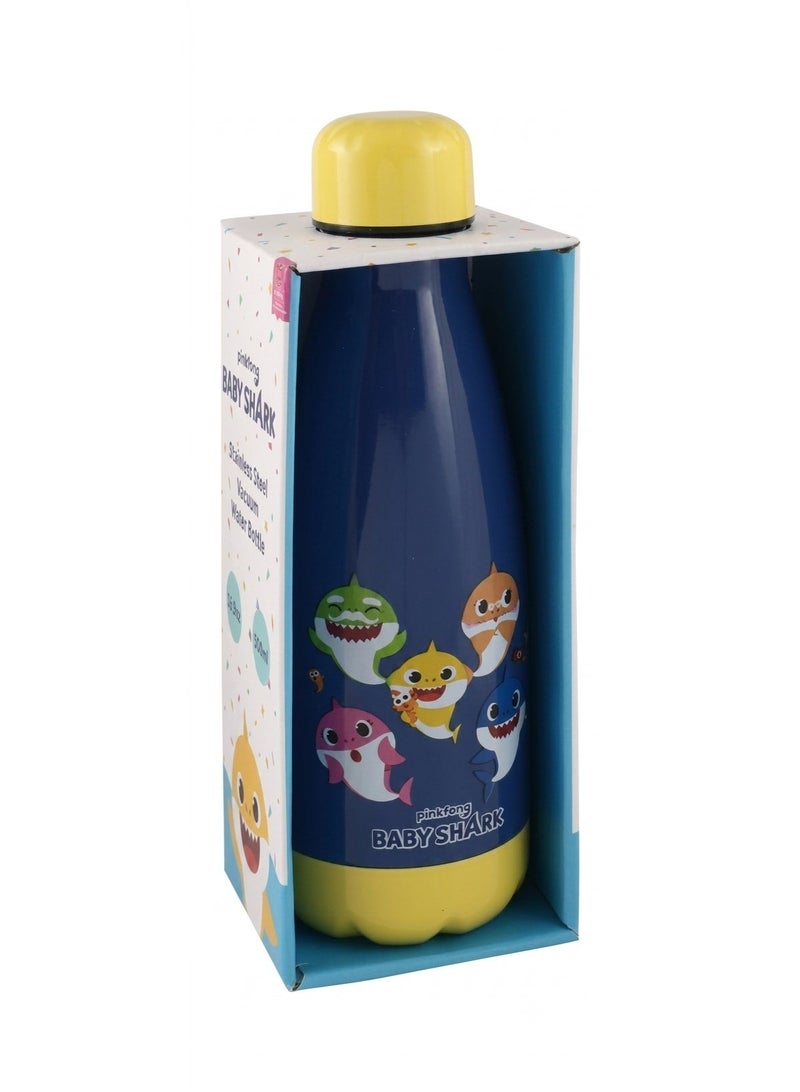 Pinkfong Add Your Name Custom Personalized Baby Shark 350ml Stainless Steel Water Bottle - Image 3