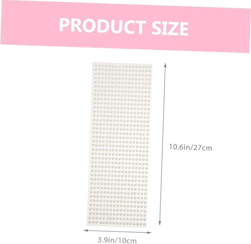 4sheets Face Stickers for Makeup and Nail Decal for Eyebrows Festivals and Parties Self-Adhesive - Image 2